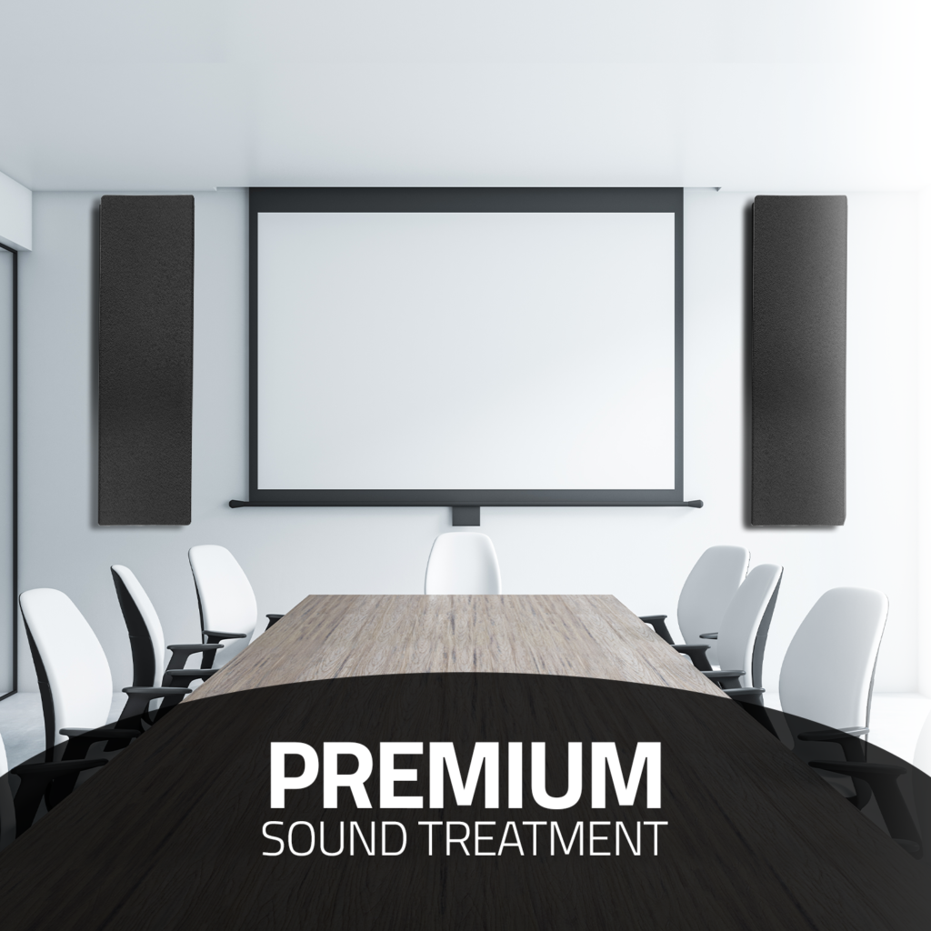 Tönnen 2-pack WHITE Acoustic Panel 36x13x 2inch