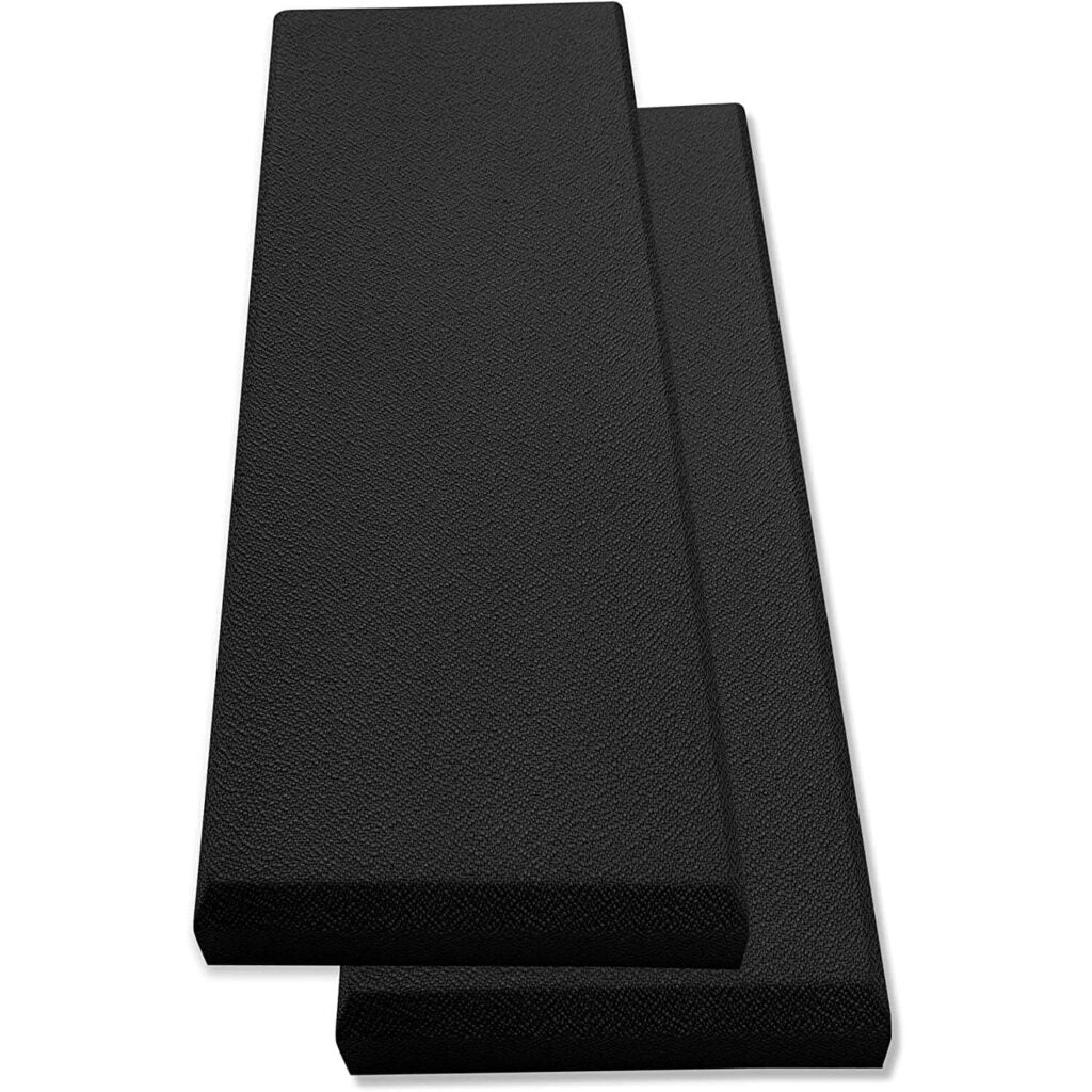 Tönnen 2-pack BLACK Acoustic Panel 36x13x 2inch