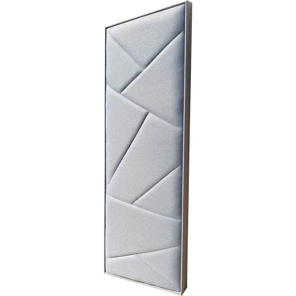 Tönnen Sublime Grey Acoustic Panel 38x15x2 inches. Premium Innovative Coconut fiber (Single Panel)