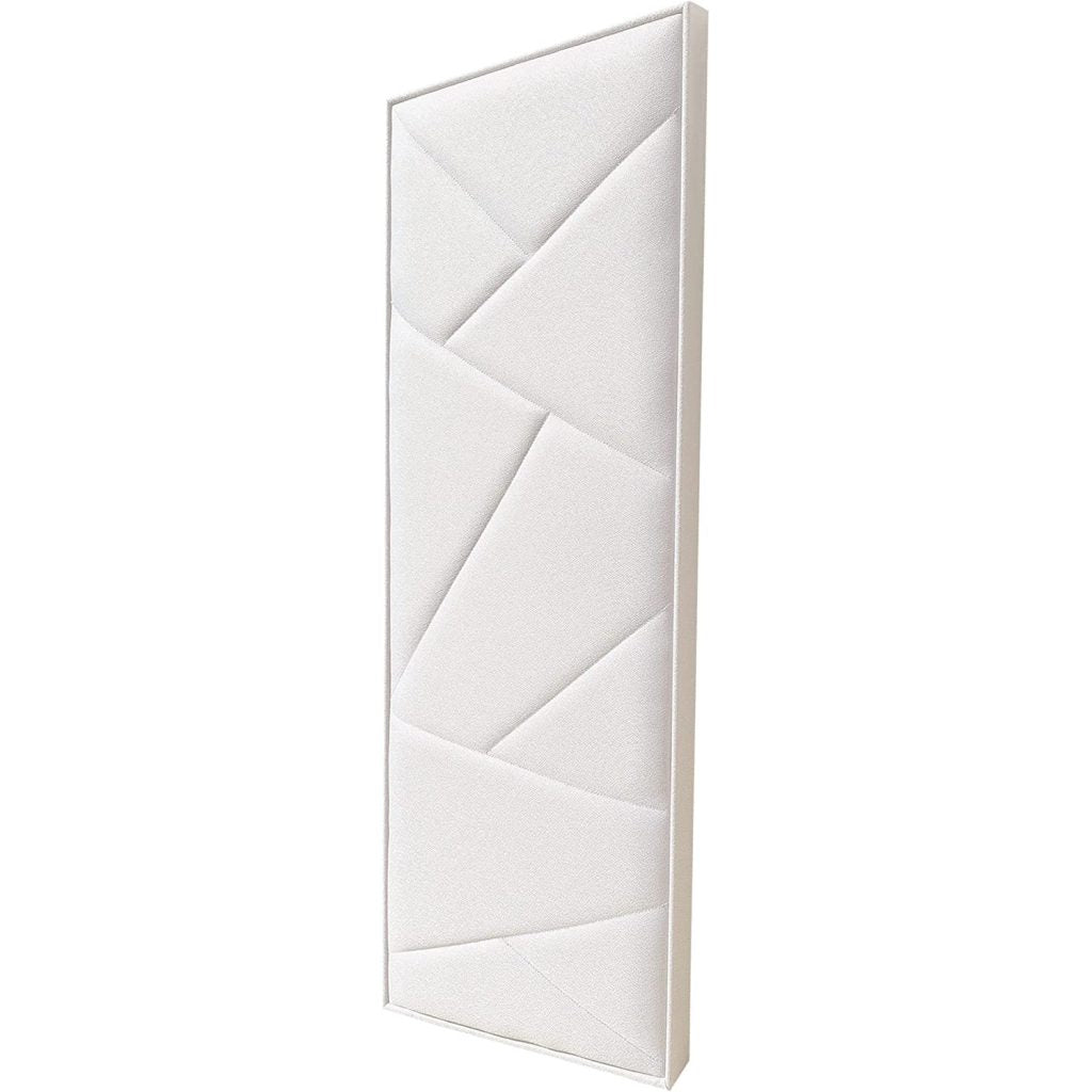 Tönnen Sublime WHITE Acoustic Panel 38x15x2 inches. Premium Innovative Coconut fiber (Single Panel)