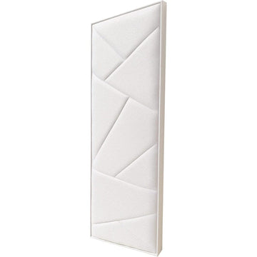 Tönnen Sublime WHITE Acoustic Panel 38x15x2 inches. Premium Innovative Coconut fiber (Single Panel)